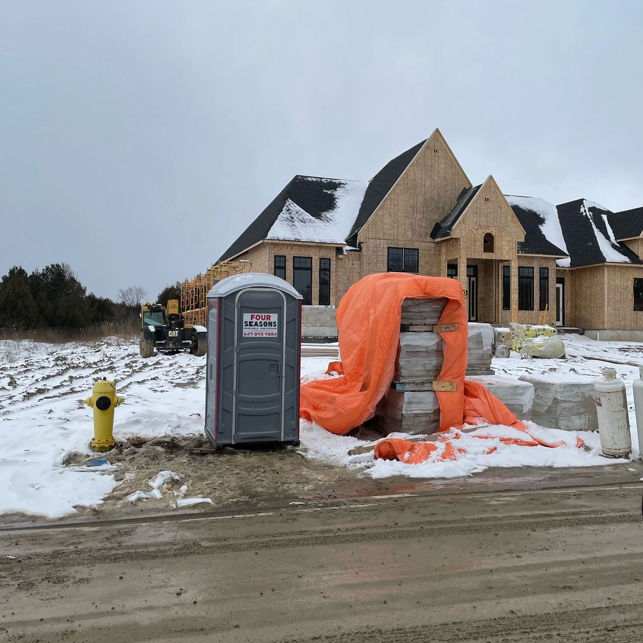 Portable Toilet Rentals for Construction Site in Mississauga